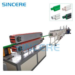 China 65mm Screw Plastic PP PPR PE PVC Pipe Extruder Machine Tube Extrusion Line ODM wholesale