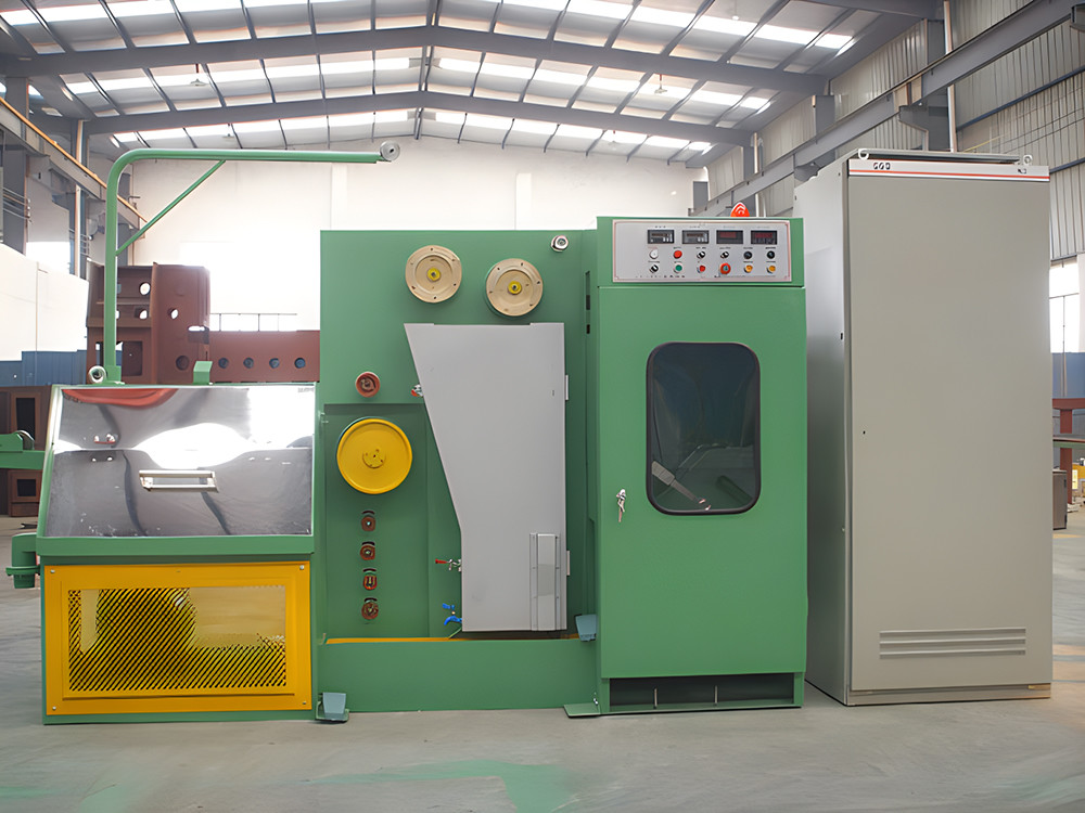 Continuous Annealing Fine Copper Wire Drawing Machine For Electronics Manufacturing