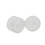 Transparent Screw Plastic 24-410 Flip Top Cap