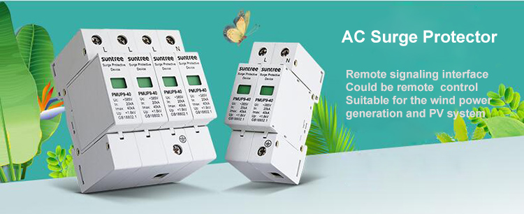 Lightning Arrester 40kA 2Pole AC Surge Protector