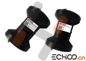 China KX71-3 Mini Digger Bottom Rollers Kubota Excavator Spare Parts In Black Color wholesale
