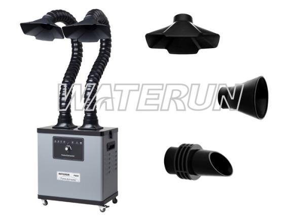 Compact Industrial Fume Extractor , Soldering Smoke Absorber Machine