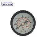 Wall Hung Capillary Steam Pressure Gauge Manometer Black Steel Material