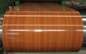 China wood color prepainted Steel Coil wholesale