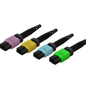 China 3.0mm 24 Cores MPO Fiber Optic Connector For Fiber Communication Parts wholesale