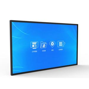 China 43&quot; Touchable Wall Mounted Advertising Display Screen High Resolutioon wholesale