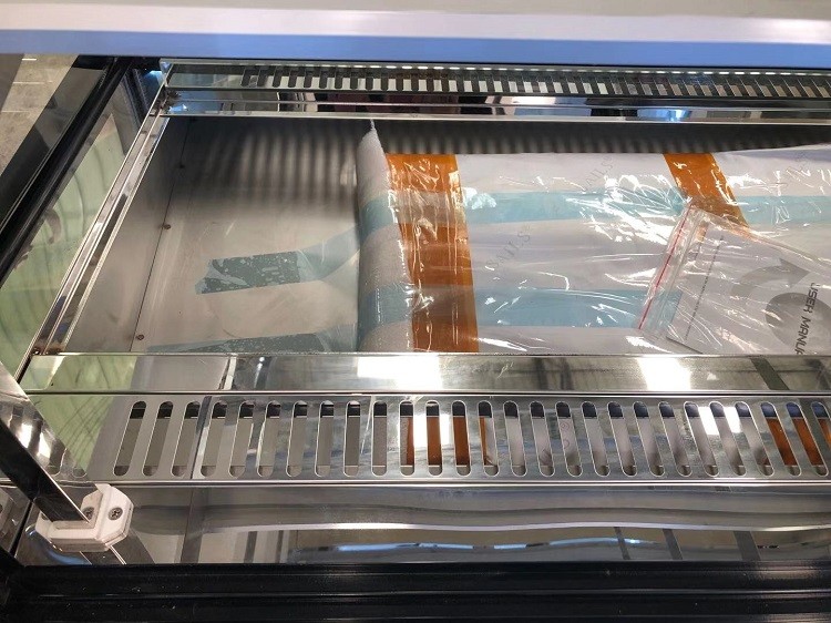 Commercial Bakery Pastry Display Cases Glass Dessert Refrigerator