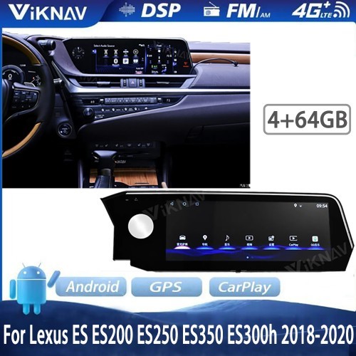 Viknav Car Radio For Lexus ES ES200 ES250 ES350 ES300h (2018-2020) 12.3 inch