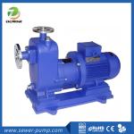 Compact ZCQ Self Priming Magnetic Drive Pump Full Sealed Non Leakage