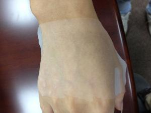 China 100% Cupro Spunlace Non Woven Fabric Transparent Mask Raw Material wholesale