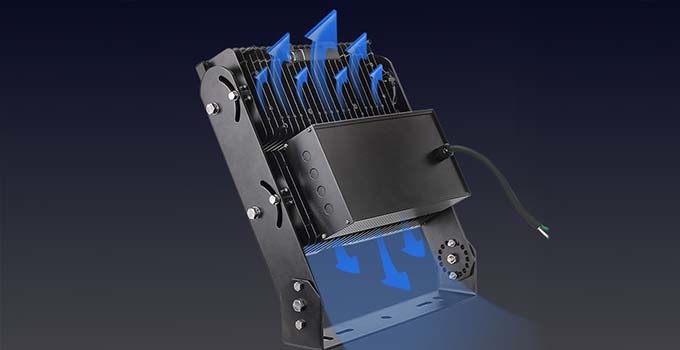 Wide Beam Angle Sports Flood Lights 2000W Football Pitch Lighting For Field