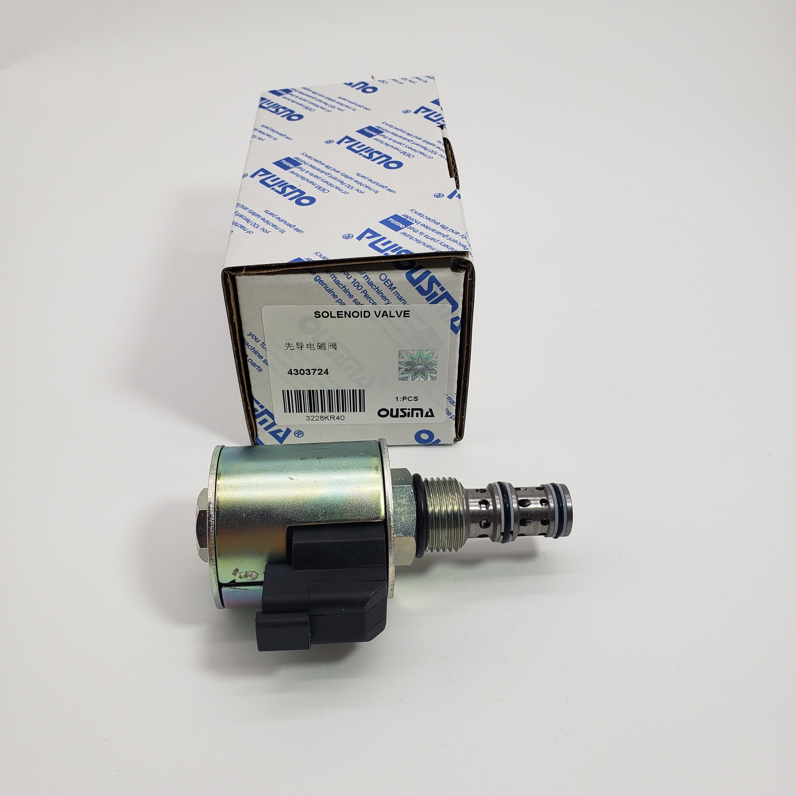 OUSIMA High quality Pilot Solenoid Valve 4303724 For Excavator