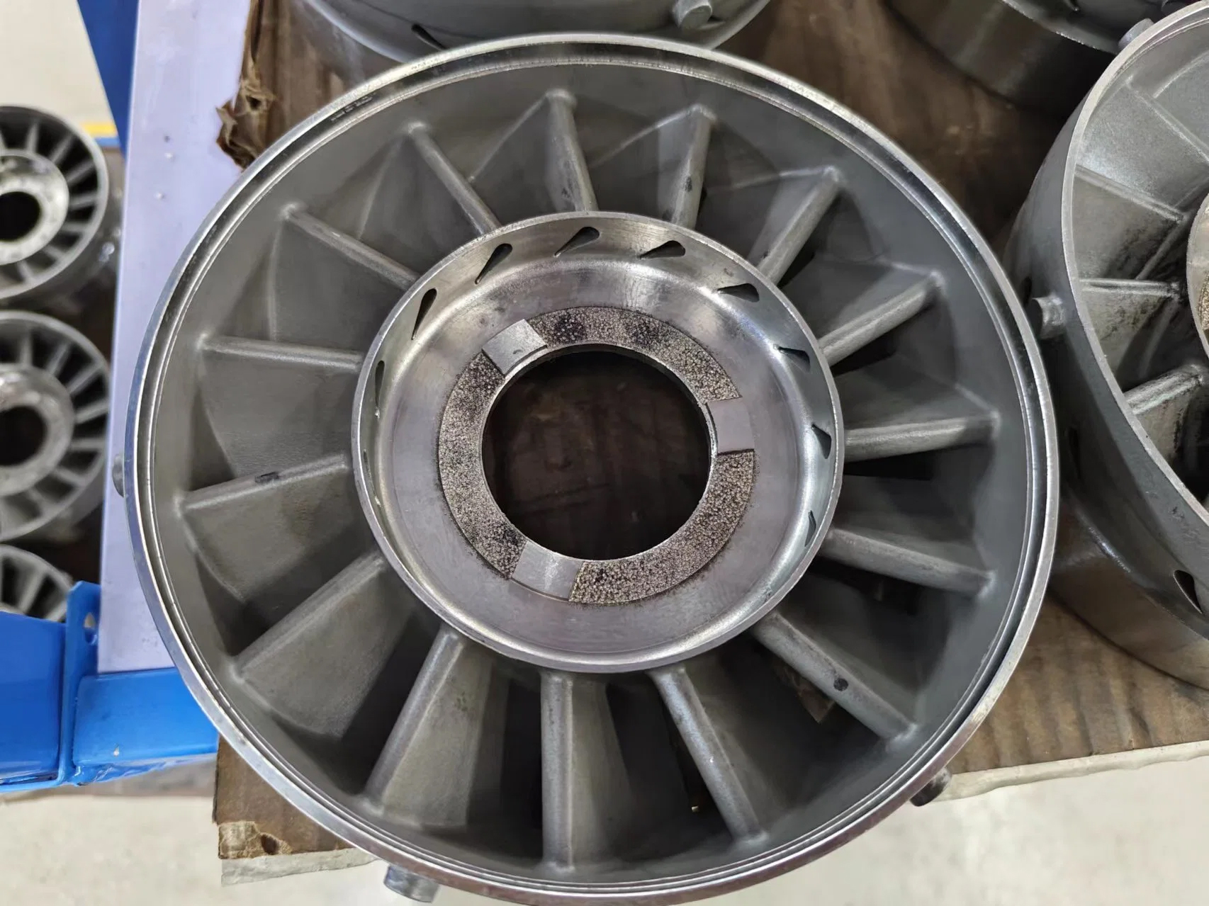 Duplex Stainless Steel Nozzle Guide Vane Casting For Water Jet Propulsion Devices
