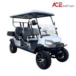 Small 4 Seaters Electric Golf Club Car 30km/h Mini Sightseeing Car
