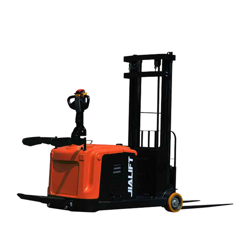 Motorized Electric Counterbalance Forklift Stacker Capacity 1000kg Lifting 2.2kw
