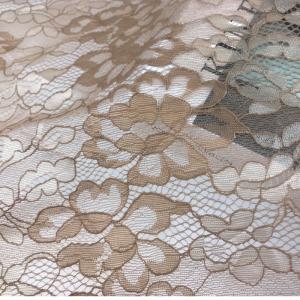 China Yellow Lilac Flowers Embroidered Mesh Lace Fabric 150cm width wholesale