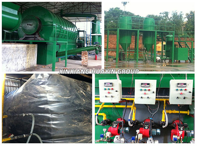 16T Rubber Pyrolysis Machine Tyre Recycling Machine To Fuel Oil
