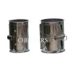 5000 Gauss 400mm Magnet Separator Nature Pressure Pipeline