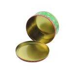 Personalized Tin Box Vintage Cake Tins Food Grade Cookie Gift Tins Round Favor