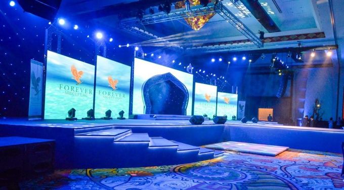 500x500mm P3.91 Led Display High Refresh Rate 3840Hz Commercial Led Screens
