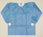 Short Sleeve Disposable Scrub Suits SMS/SPP Nonwoven Nurse Uniform For Hospital