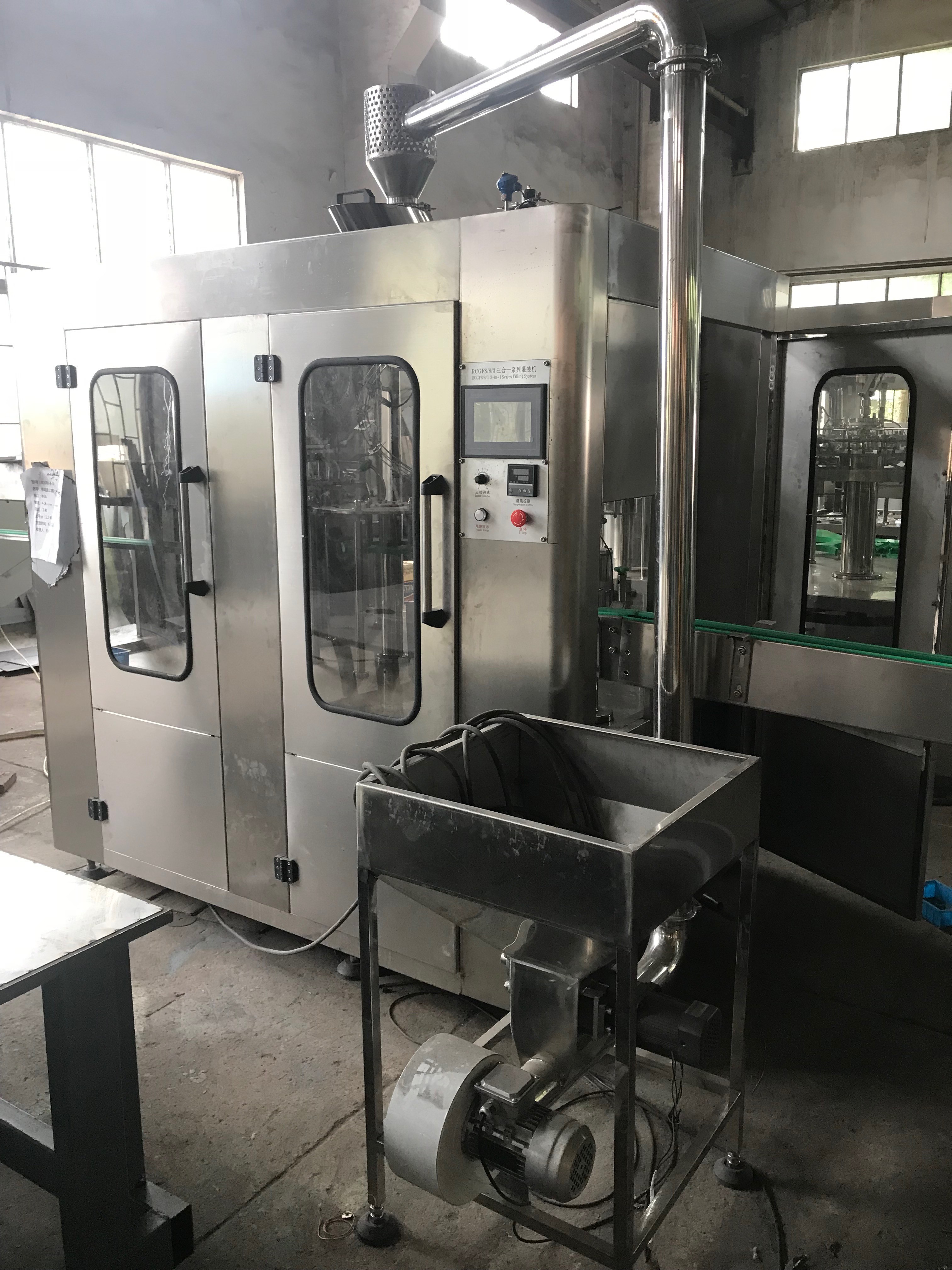 Mineral Water Bottle Filling Machine 304 Stainless Steel PLC Control