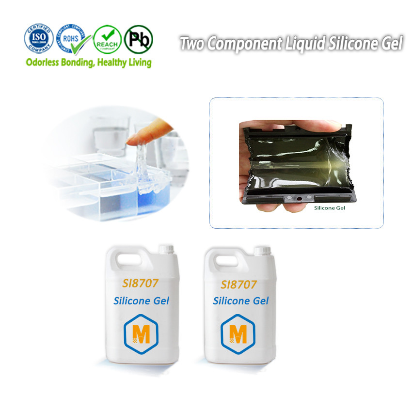Two Component Dielectric Insulation Liquid Silicone Gel SI8707