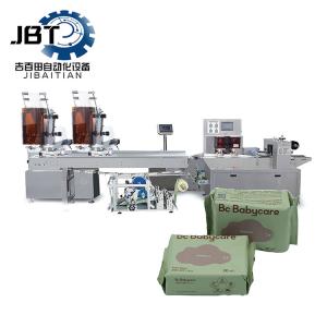 China High Speed Wet Wipes Production Machine 1500 Pieces/Minute With Rotary Cutting wholesale