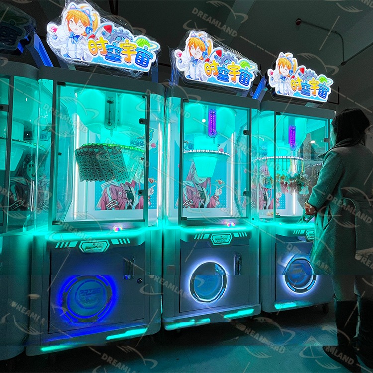 Dreamland exclusive single player hit the prize machine push toys crane vending machine for gifts