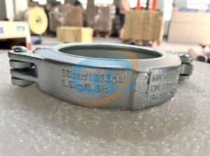 China Carbon Steel Concrete Pump Delivery Pipe Fittings Concrete Pipe Clamp OEM wholesale