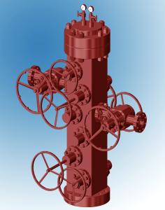 China Conventional Wellhead Christmas Tree Equipment For Oil And Gas High Strength wholesale
