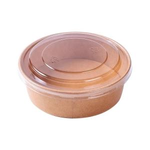 China Durable 1300ml Large Disposable Paper Bowls Leakproof Bpa Free wholesale