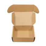 Custom Kraft Paper Mailer Box Packaging Recyclable Corrugated Cardboard Mailer