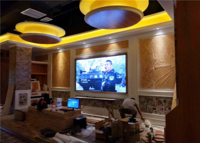 Viewing Distance LED Video Wall Panels Hire P5 Ultra Thin UV Proof Giant LED Wall Display