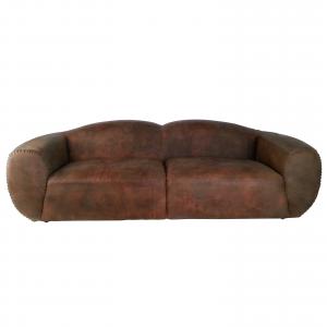 China Light Brown 127cm 2 Seater Bean Bag Sofa For Adults wholesale