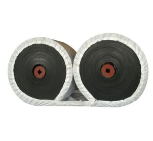 China Nylon / Polyester NN Rubber Conveyor Belts 7 Layers Black wholesale