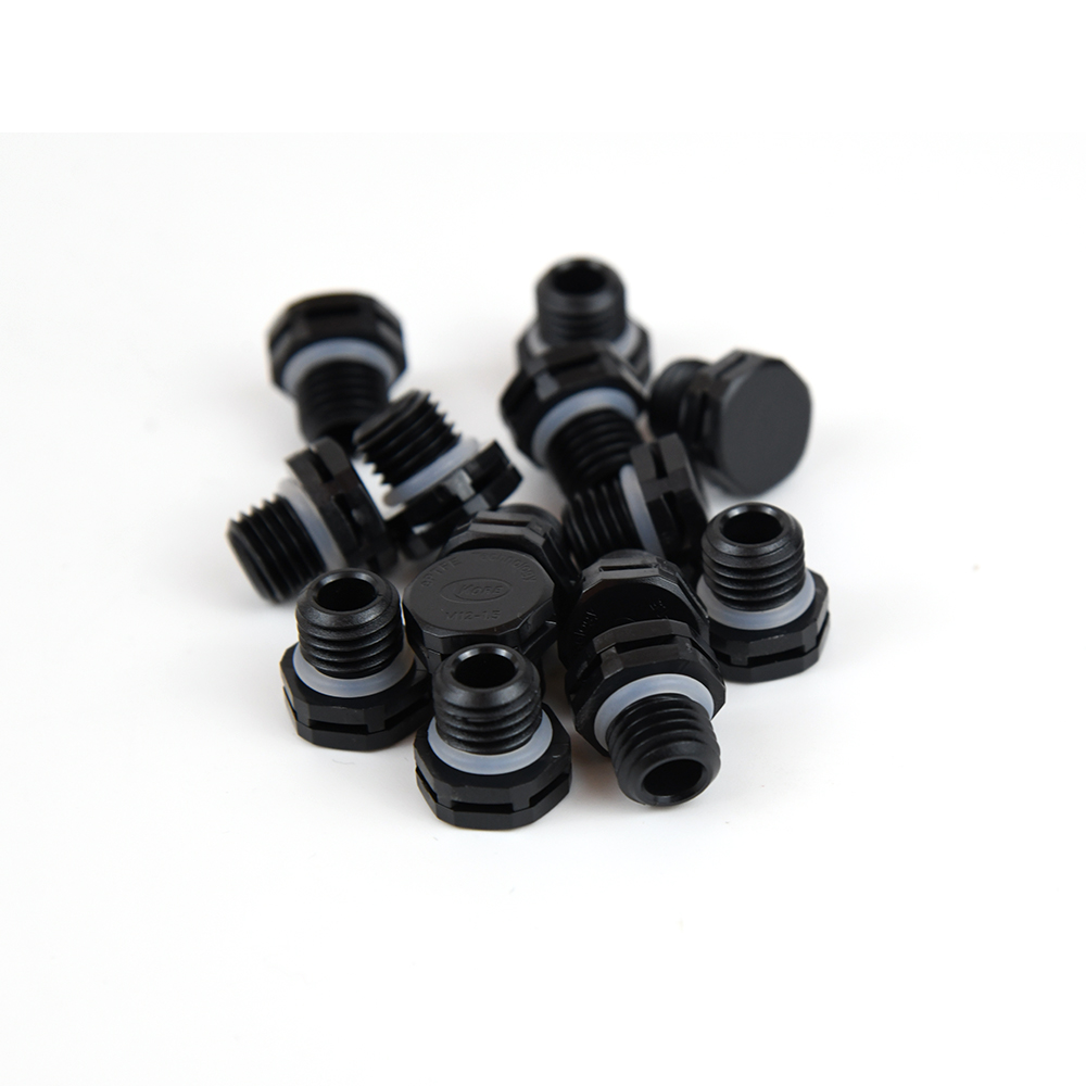 General Use Plastic Breathable Bolt M12*1.5 Screw IP68 Waterproof Plug