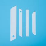 High Mechanical Strength Alumina Ceramic Blade Components