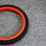 Monforts Stenter Machine Parts Red Plastic Body Brush Wheel Black Bristle Pig