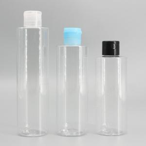 China Cylinder 50*138mm 230ml Recycled Plastic Bottles wholesale