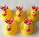 Dot Crown Princess Christmas Rubber Duck Toy For 3 Year Olds Bath Time