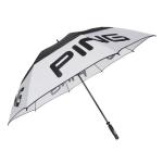 Two Layer Polyester Windproof Golf Umbrellas 27 Inch
