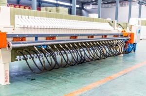 China High Pressure Membrane Filter Press Dewatering Distiller Grains Draining wholesale