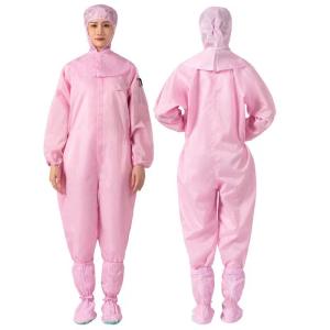 China Autoclavable Cleanroom Anti Static Garments ESD Dust Proof Clothing wholesale