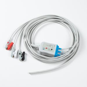 China Semi-finished 3Lead AHA Grabber ECG Leadwires without Connector wholesale