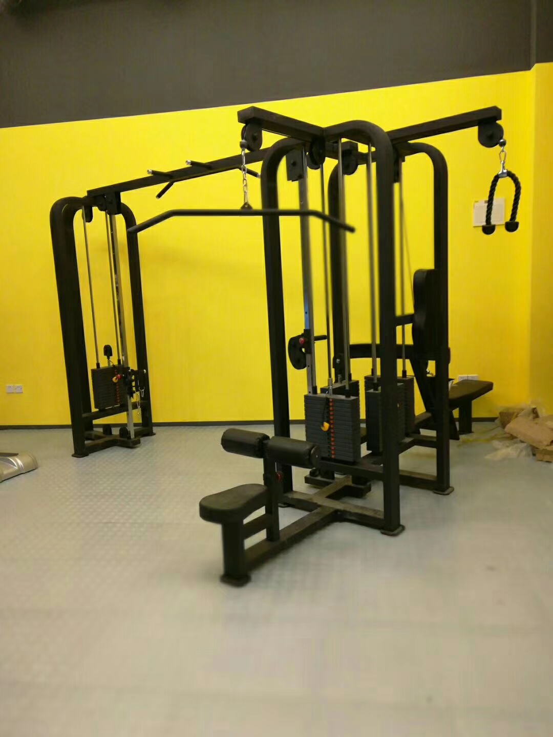 Chest Fly Rowing Squat Rack Multi Function Smith Machine Sport Fitness Equipment