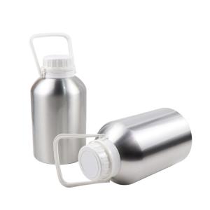 China Childproof Cap 169OZ 5L Essential Oil Aluminum Bottles Custom Color wholesale