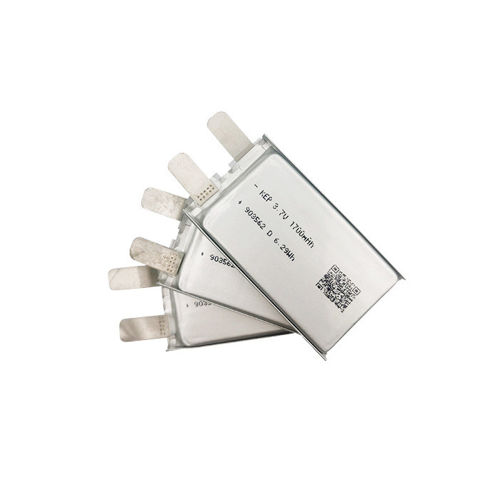6.29Wh 1700mAh 3.7V Lithium Ion Polymer Battery