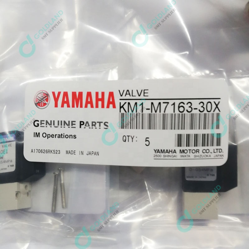 SMT pick and place machine spare parts YAMAHA CL/FS2 Solenoid valve KM1- M7163-30X