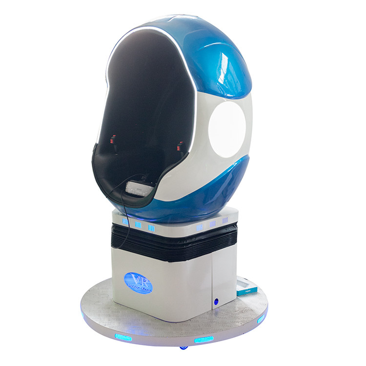 Double Chair Virtual On Arcade Cabinet , Omni Directional Vr Motorbike Simulator